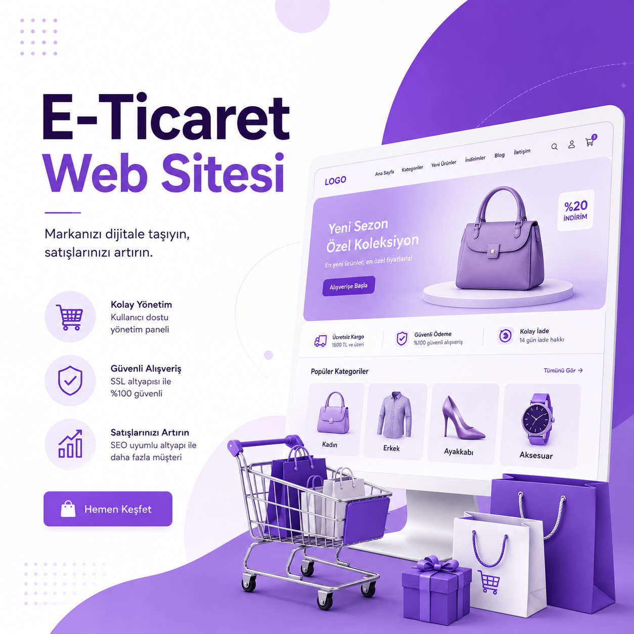 E-Ticaret Web Sitesi